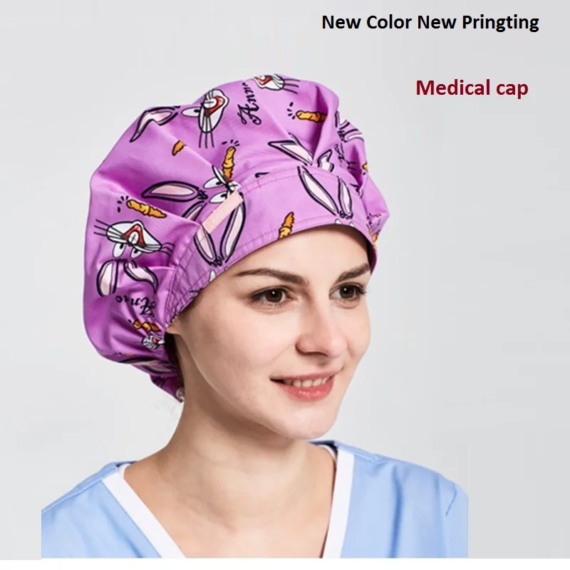 New!Hospital Dental Clinic Beauty Woman And Man Doctor Surgical Hat