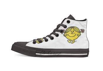 

Little Miss Sunshine Casual High Top Canvas shoes sneakers For Drop shipping