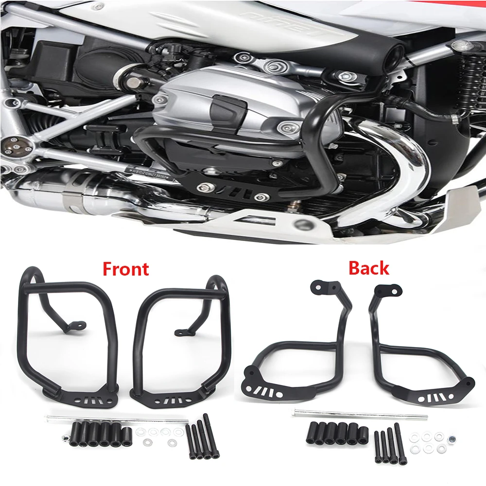 

Motorcycle Engine Guard Crash Bars Refit Tank Protection Frame Bumper Protector For BMW R1200 R NINET R Nine T R9T 2014-2019