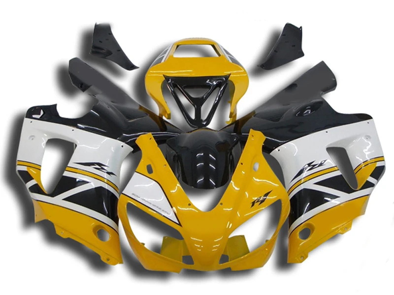 

Motorcycle Fairing kit for YAMAHA YZFR1 98 99 YZF R1 1998 1999 YZF1000 yzfr1 ABS Yellow white black Fairings set +7gifts YX01