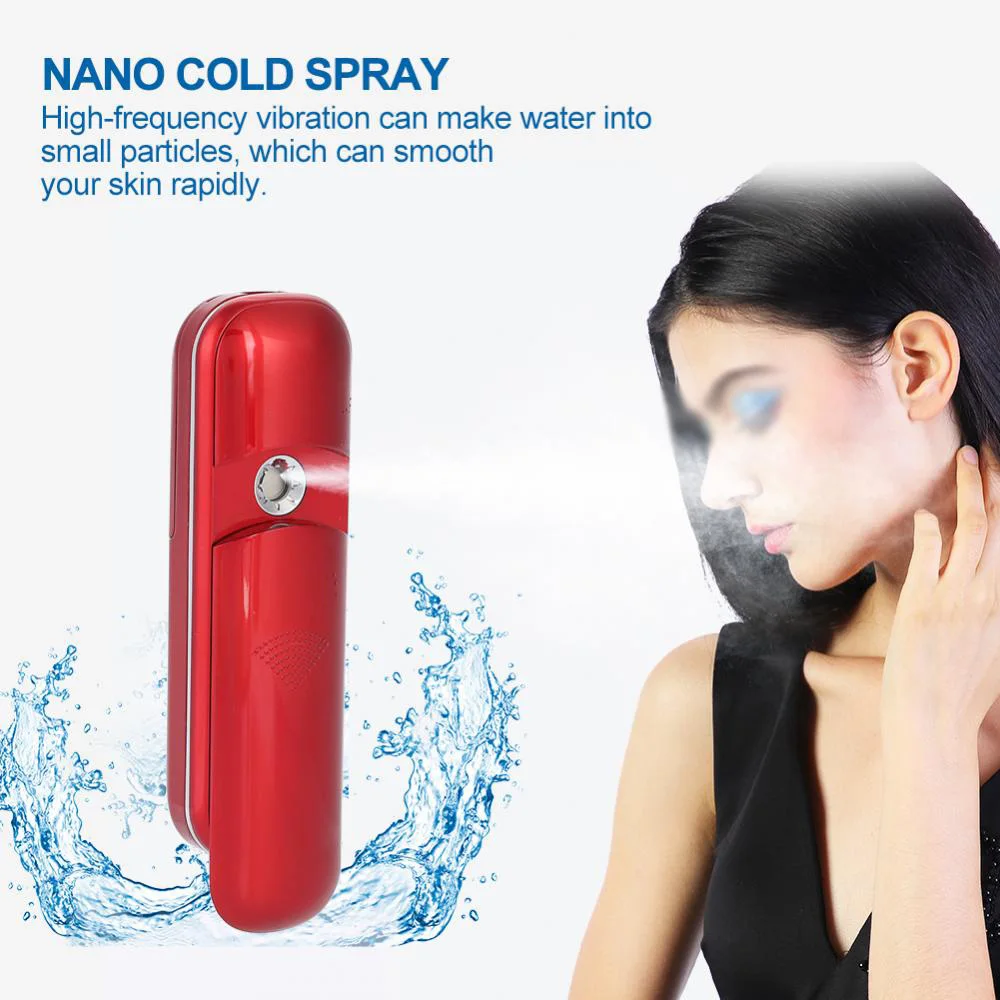 Skin Care Cold Spray Handy Mist Face Nano Atomization Cold USB Power