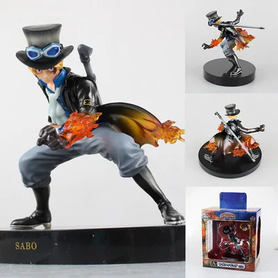 

Anime One Piece Sabo The New World PVC Action Figure Collectible Model Toy 16cm Retail Box WU133
