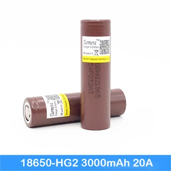 

18650 battery hg2 3000mah 20a mod battery power tools battery mod for Turmera battery 18650 jun5