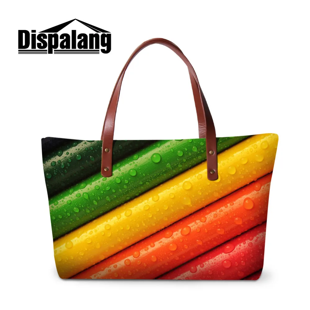

Dispalang Women Bag Colorful Lady Top-handle Bags Womens Handbags Famous Brands Female Casual Large Capacity Shoulder Bag Tote