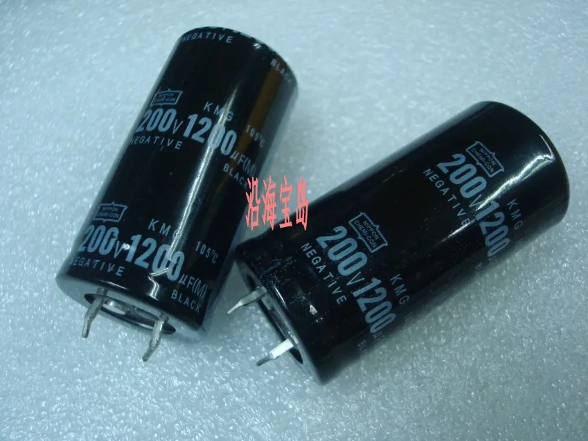 

Free shipping 1pcs/lot 200V 1200uf Electrolytic Capacitor Radial 25x50mm