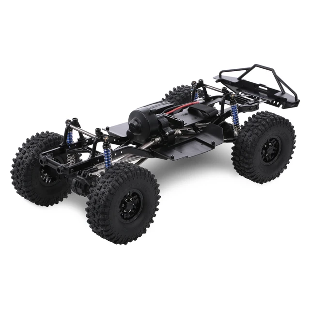 AUSTAR 313mm Wheelbase Chassis Frame with Tries for 1/10 AXIAL SCX10 II 90046 90047 RC Crawler Climbing Car DIY