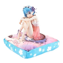GonLeI Re:Life in a different world from Zero Rem birthday pajamas Ver. PVC Figure 16cm action figure toys J01 GonLeI Re:Life in a different world from Zero Rem birthday pajamas Ver. PVC Figure 16cm action figure toys J01