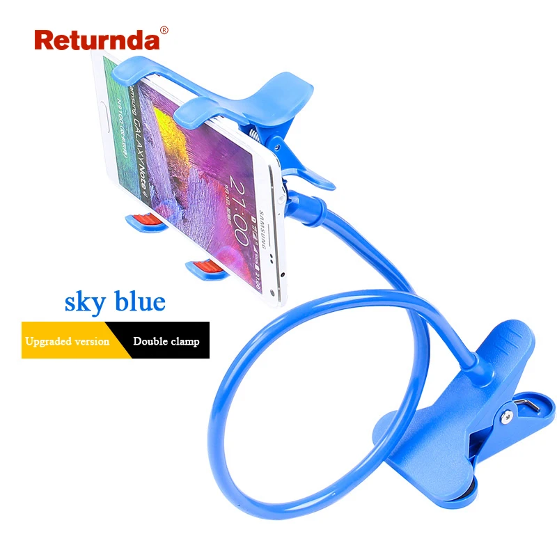 Universal 360 flexible holder Arm Lazy Mobile Phone Stand Holder Stents