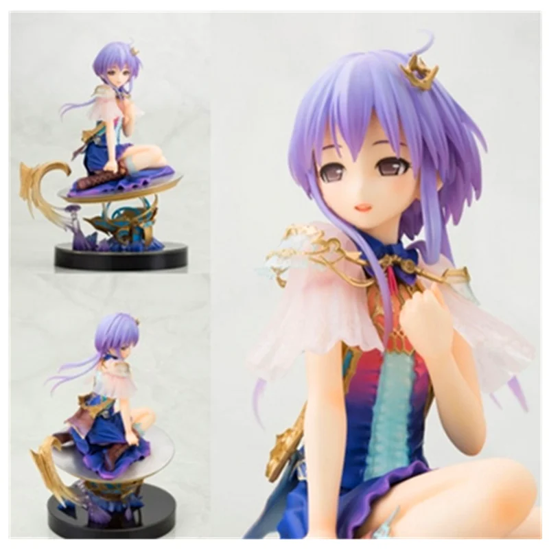 18 см Rage of Bahamut GENESIS Аниме Фигурка Mystere Spinaria фигурка Сидящая позиция Ver красивые