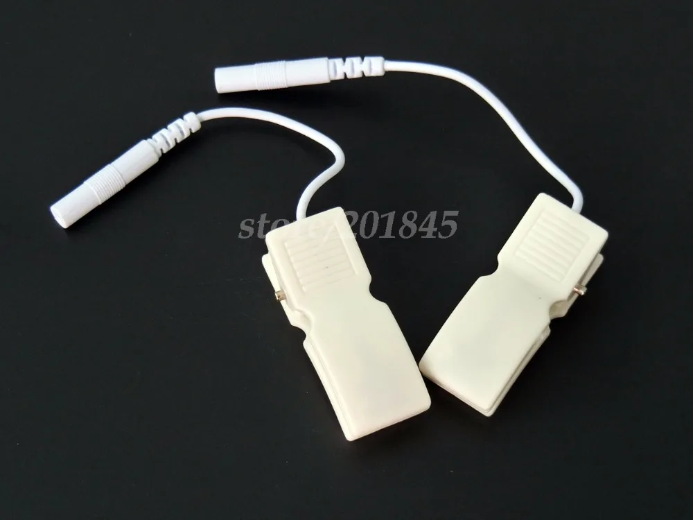 Свинцовые провода для электротерапевтического массажера 5 шт. 2 мм|ear clip
