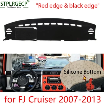 

Stplrgecp Top Quality Double layer Dash Mat Dashmat Dashboard Cover Sun Shade Dash Board Cover Carpet for toyota FJ Cruiser