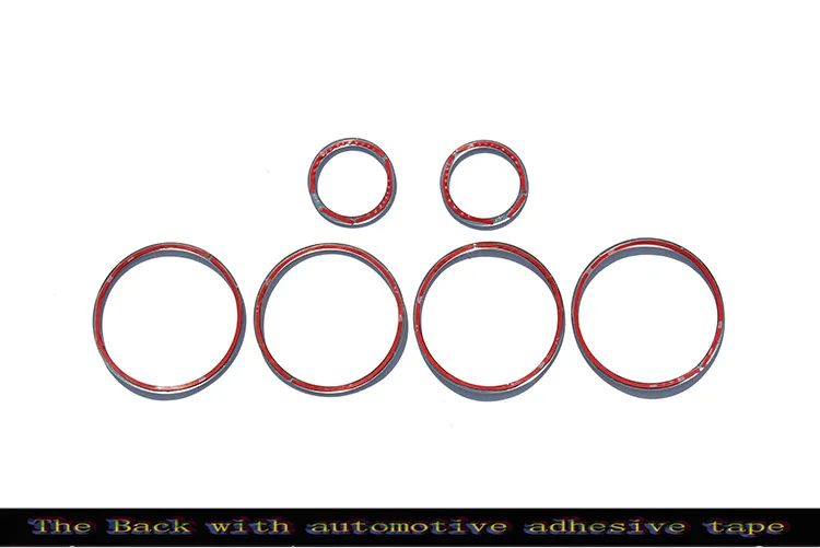 ABS хромированные внутренние дверной динамик украшения отделка кольцо Стикеры для BMW X5 f15 X6 f16 стайлинга автомобилей