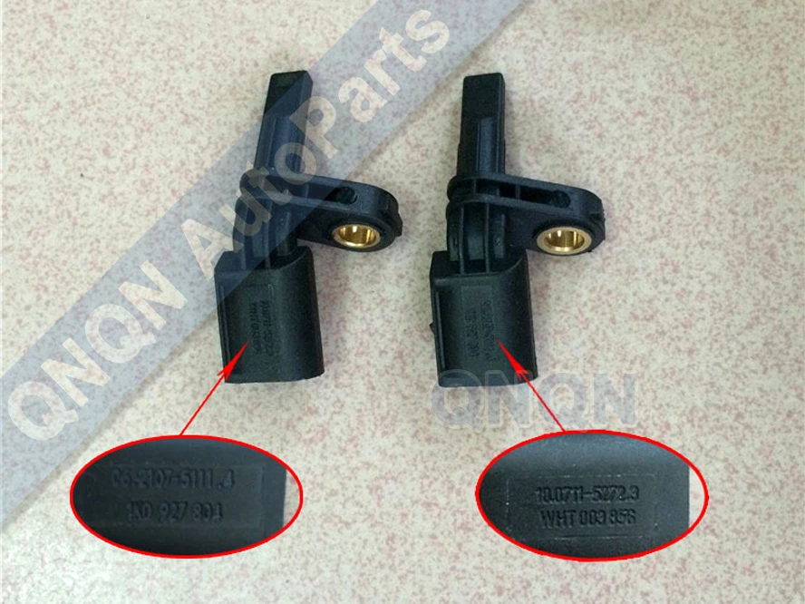 QNQN Wheel Speed ABS Sensor for VW Passat B6 Tiguan CC Golf MK6 Skoda