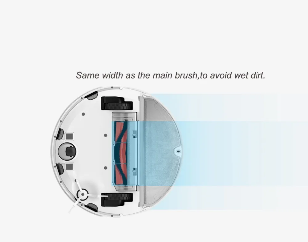 Робот-пылесос Roborock, часть тряпки для уборки, робот-пылесос, Швабра для Mijia/Roborock, пылесос