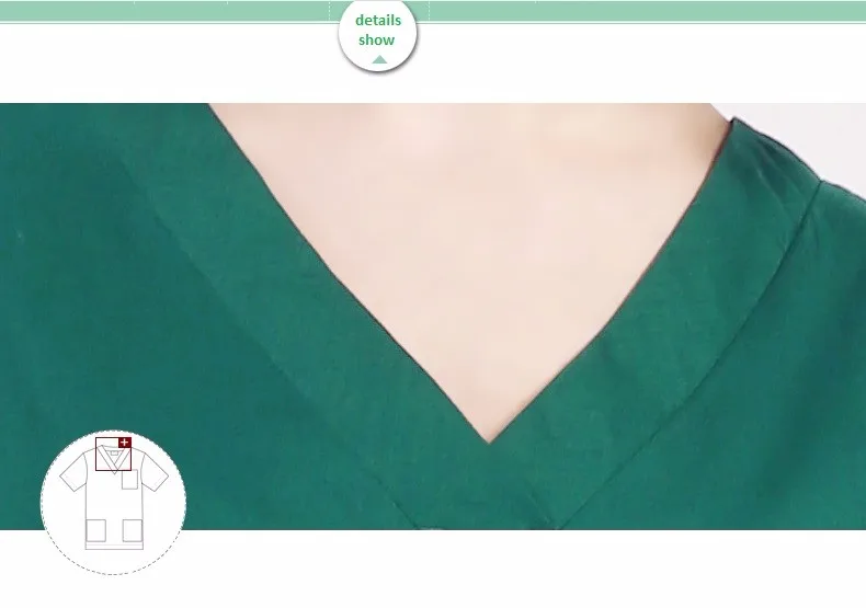 Больницы Изоляции доктор скраб набор платье стирать одежду 100% хлопок Для мужчин Для женщин хирургические Костюмы v-образным вырезом