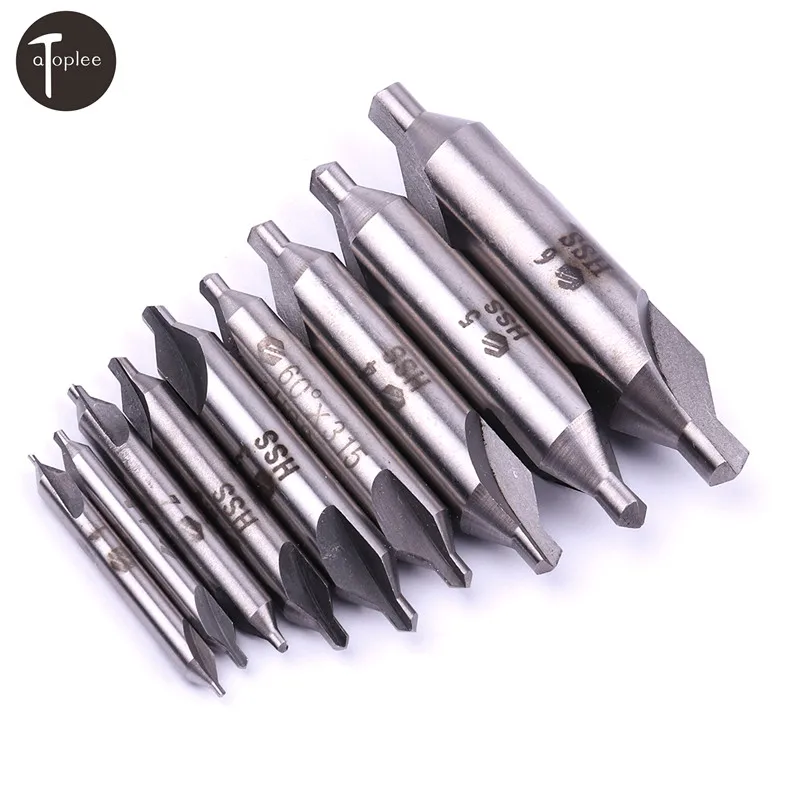 

High Quality 1pc 1/1.5/2/2.5/3/3.15/4/5/6mm HSS Center Drill Bit 2 Flute Precision Countersink Drill for Power Drill Accessories