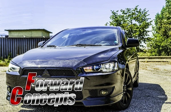 Для 08-15 LANCER ES GTS EVOLUTION X 10 JDM Верхняя и нижняя накладки на фары