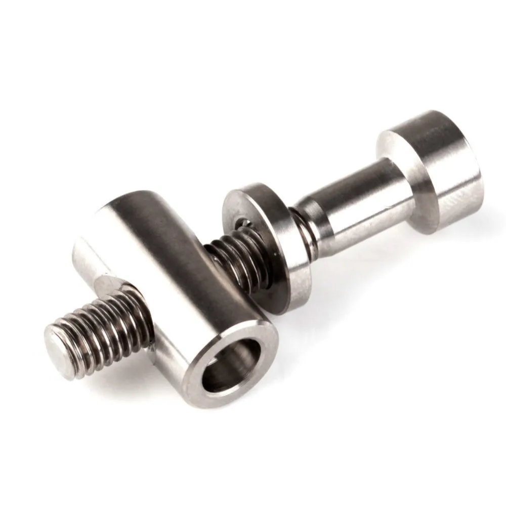 

1 set M5x30mm Titanium Ti GR5 Bike Bicycle Bolt with Washer Threaded Insert for Thomson Seat Post