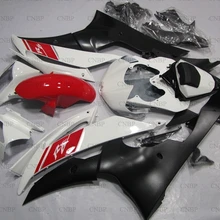 YZFR6 2006-2007 Обтекатели YZF R6 06 тела комплекты для YAMAHA YZFR6 06 белый, черный и розовый цвета набор для всего тела