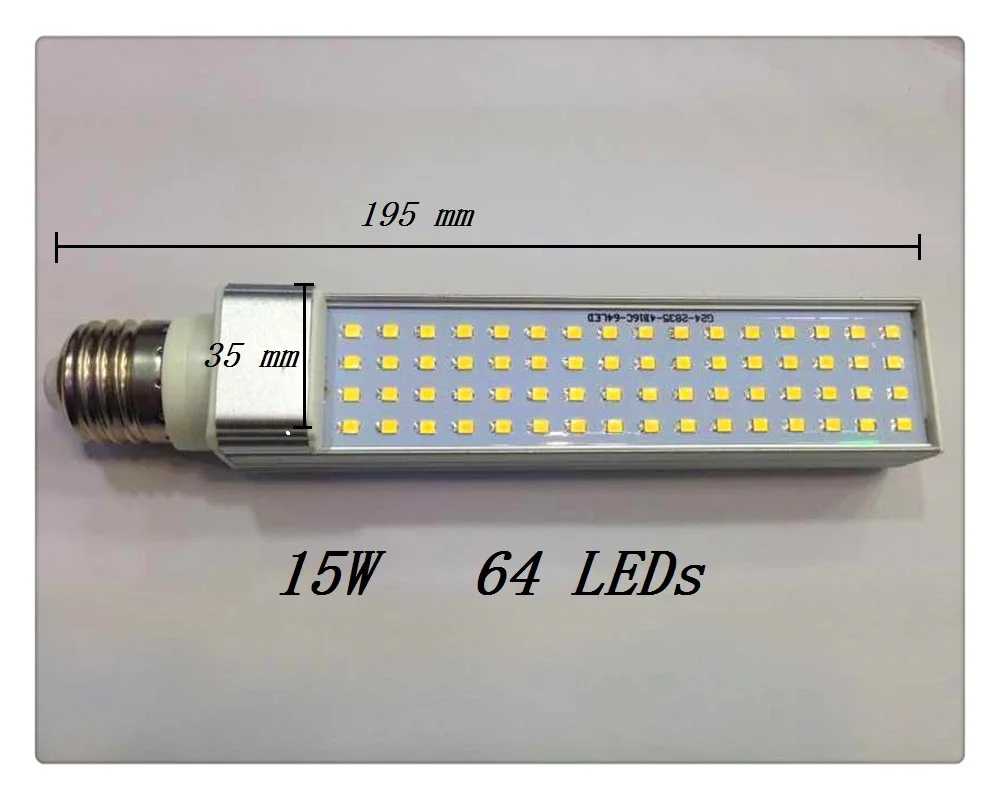 Lâmpadas Led e Tubos lampada levou e27 g23 g24 Lâmpada Led : Lâmpada Led de Milho