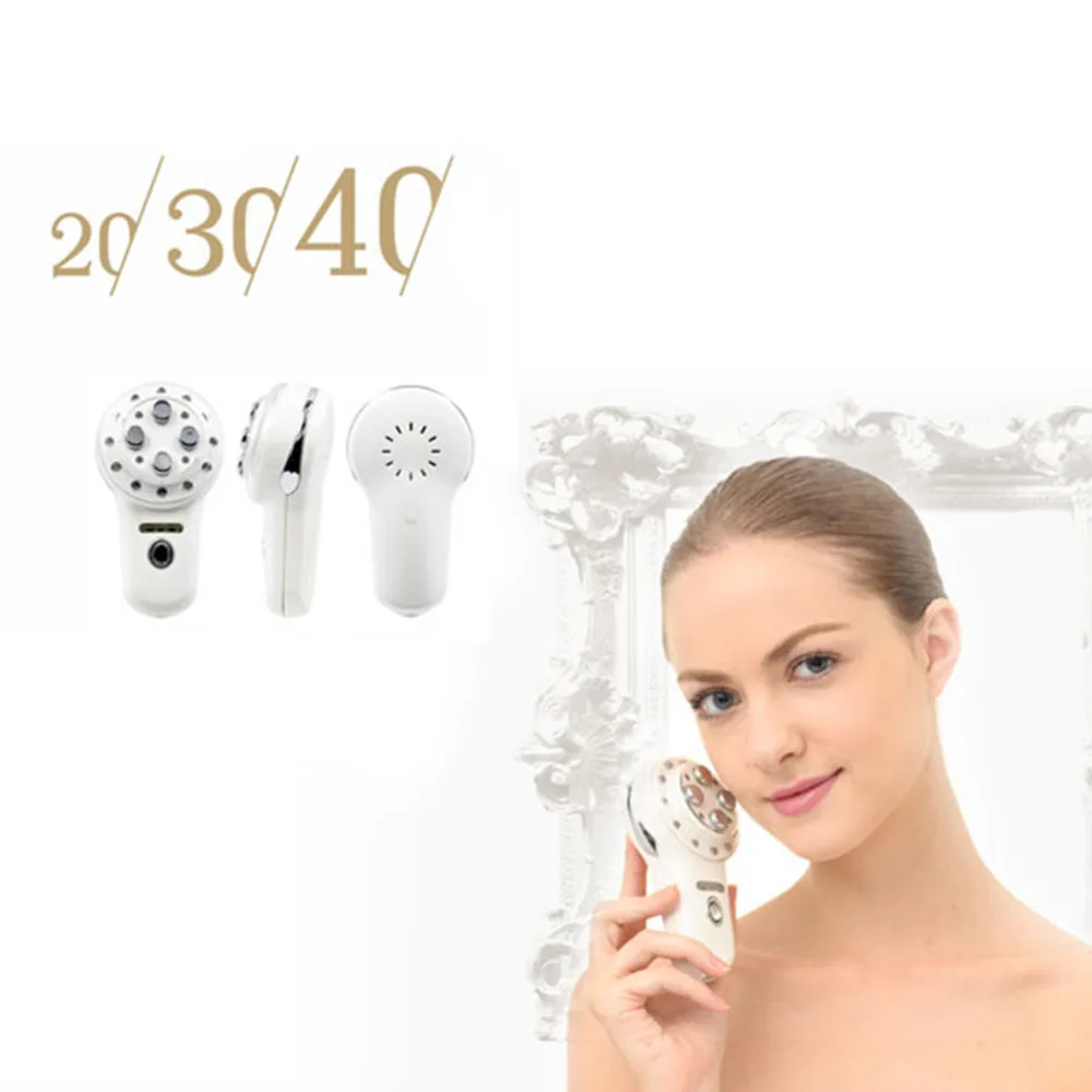 Face Lift Cuidados Faciais Radiofrequência Eletroporação Mesotherapy Fóton rf Remover Rugas Pele Aperto Corpo Spa Beleza Dispositivo 4 Utensílios de cuidado facial