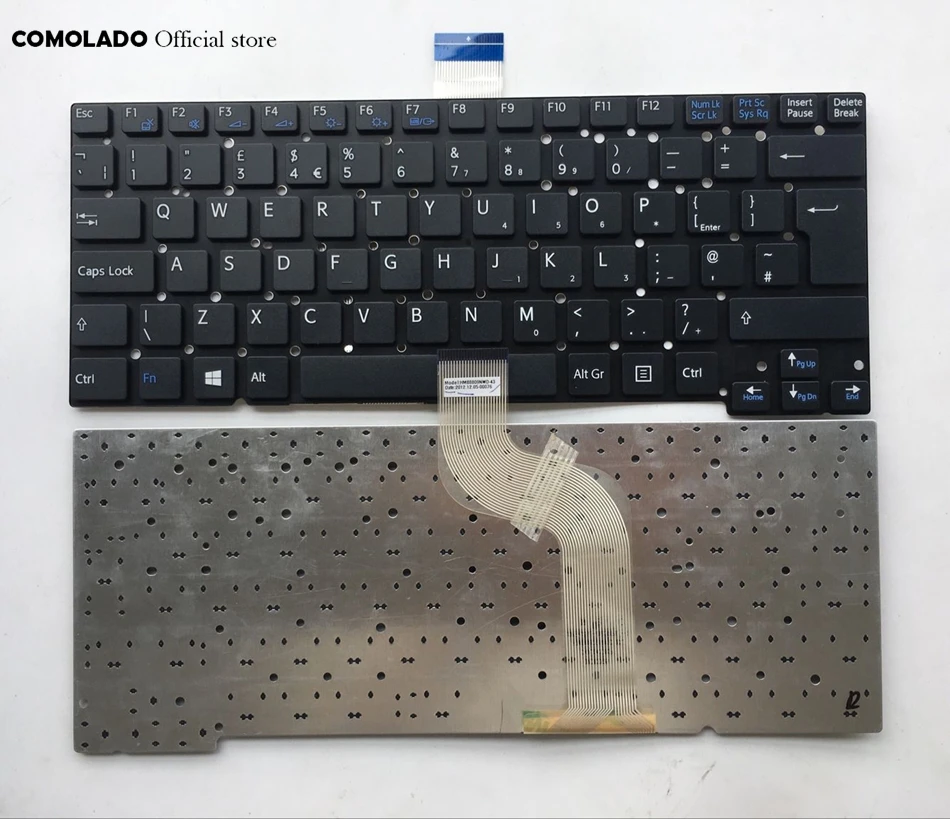 UK keyboard For Sony SVT13 SVT14 black Laptop keyboard UK Layout
