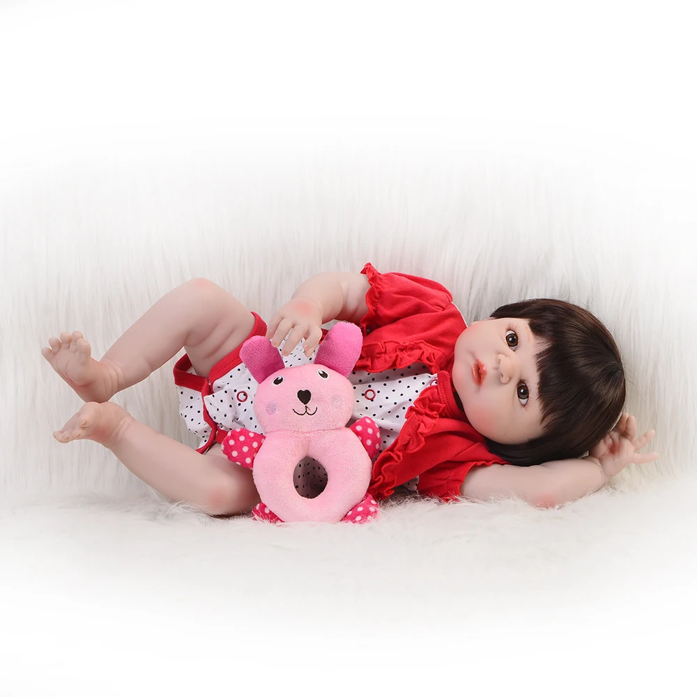 Силиконовые куклы Bebes reborn corpo de inteiro полностью силиконовые для маленьких девочек