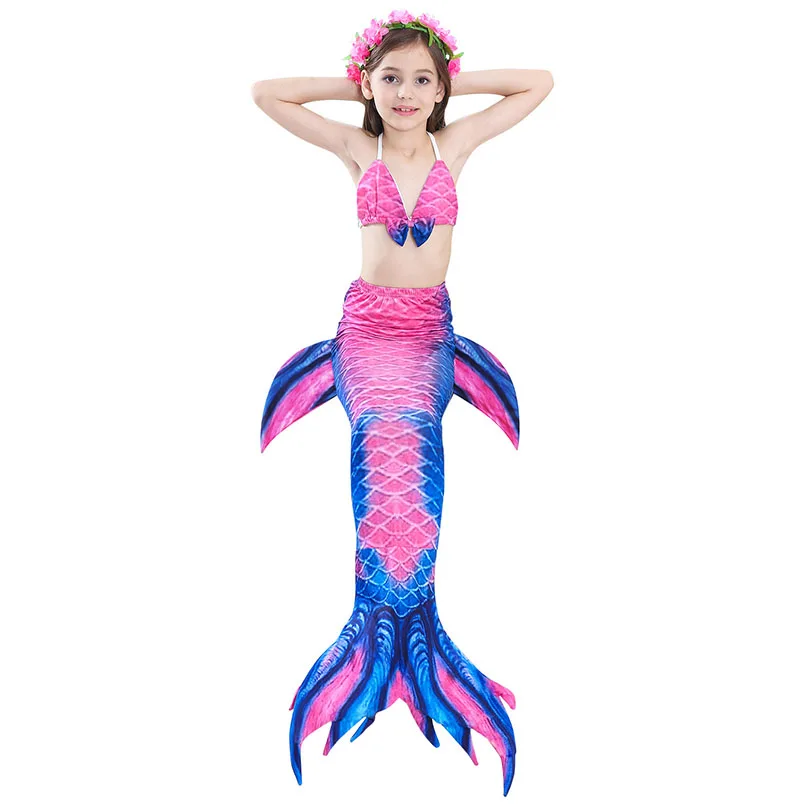 girls mermaid tail swimwear 4