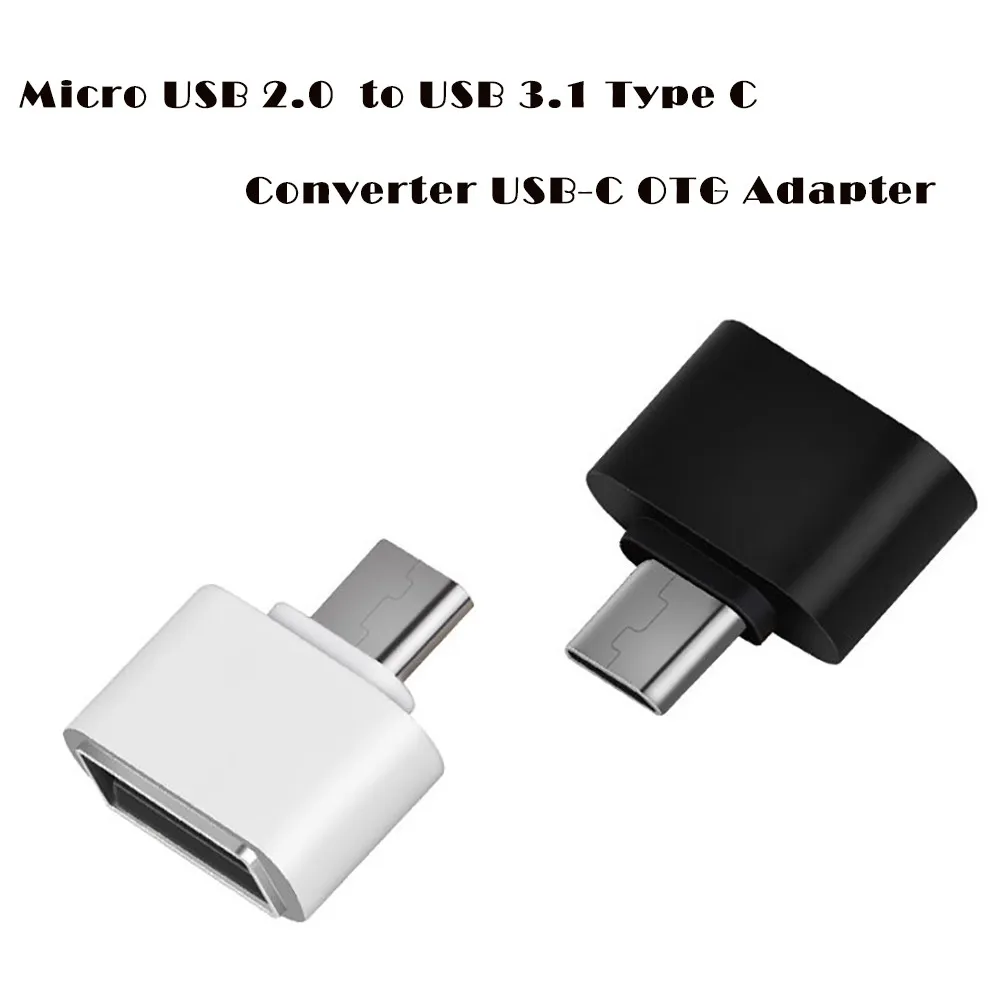 CARPRIE Micro USB 2,0 Женский к USB 3,1 Тип C Мужской конвертер USB-C OTG адаптер Прямая