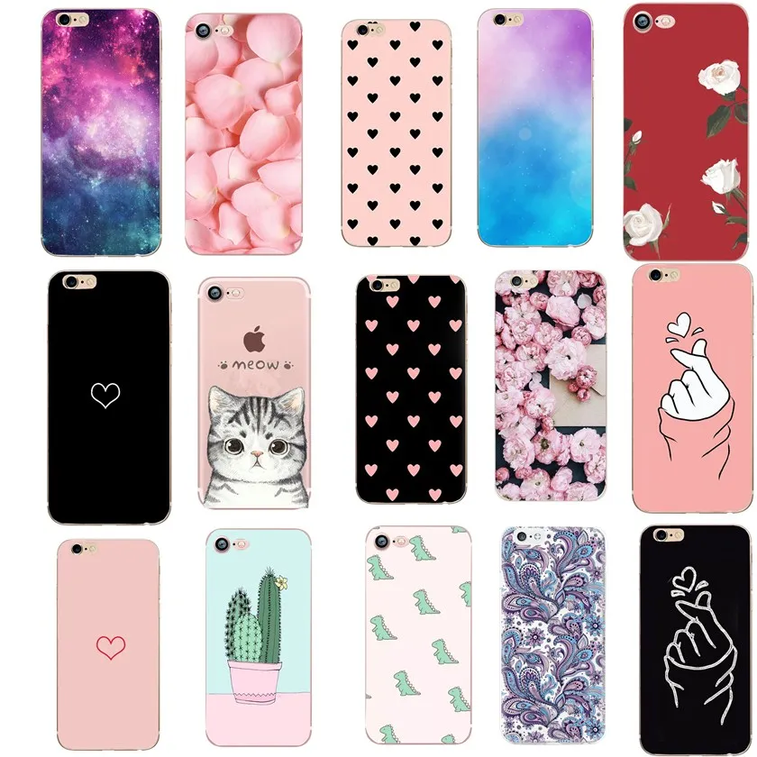 Funny Phone Case For iPhone X XS 7 8 6 6s Plus 5 5s SE Transparent Soft TPU Back Cover Iphone s Funda Coque |