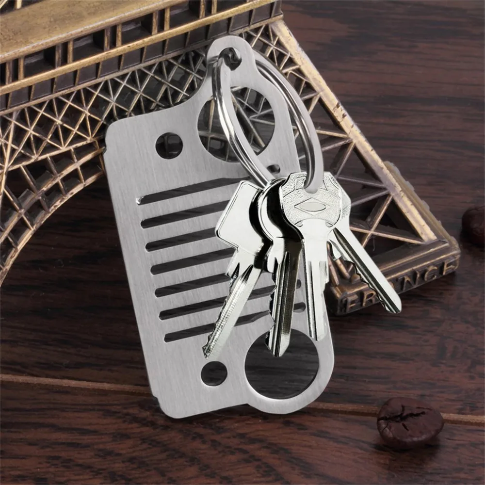 Grill Jeep Key Chain