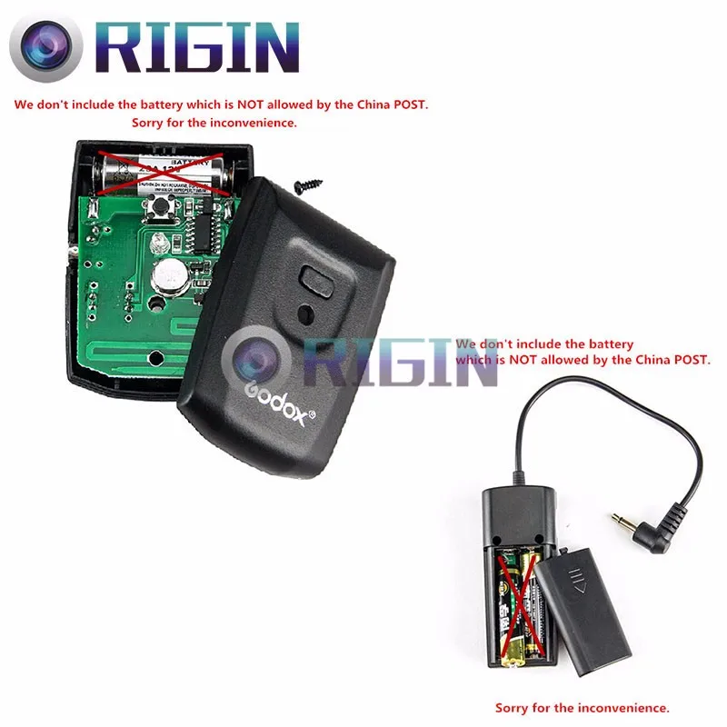 Origin-Godox studio flash trigger RT-16 (3)