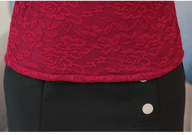 Зимние базовые Бархатные Топы,, женские модные облегающие элегантные офисные женские боди-топы, винтажные кружевные черные базовые рубашки, блузки