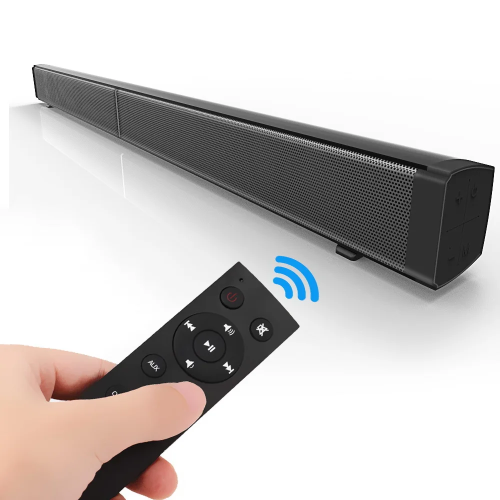 

40W Soundbar Bluetooth Speaker TV Sound bar Computer loudspeaker wireless Speaker Column USB AUX Music Player Boom Box+Control