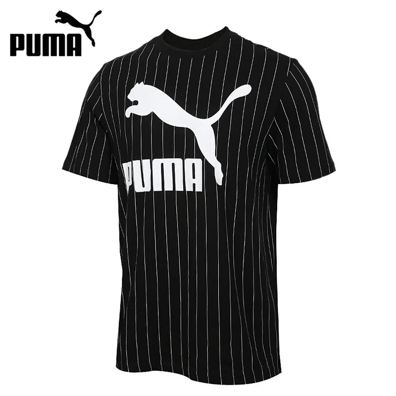 

Original New Arrival PUMA Pinstripe AOP Tee Men's T-shirts short sleeve Sportswear