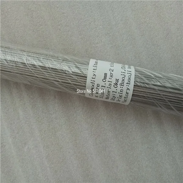 AWS A5.16 TIG & MIG Titanium wire ,titanium weld wire dia 1.0mm 1kg