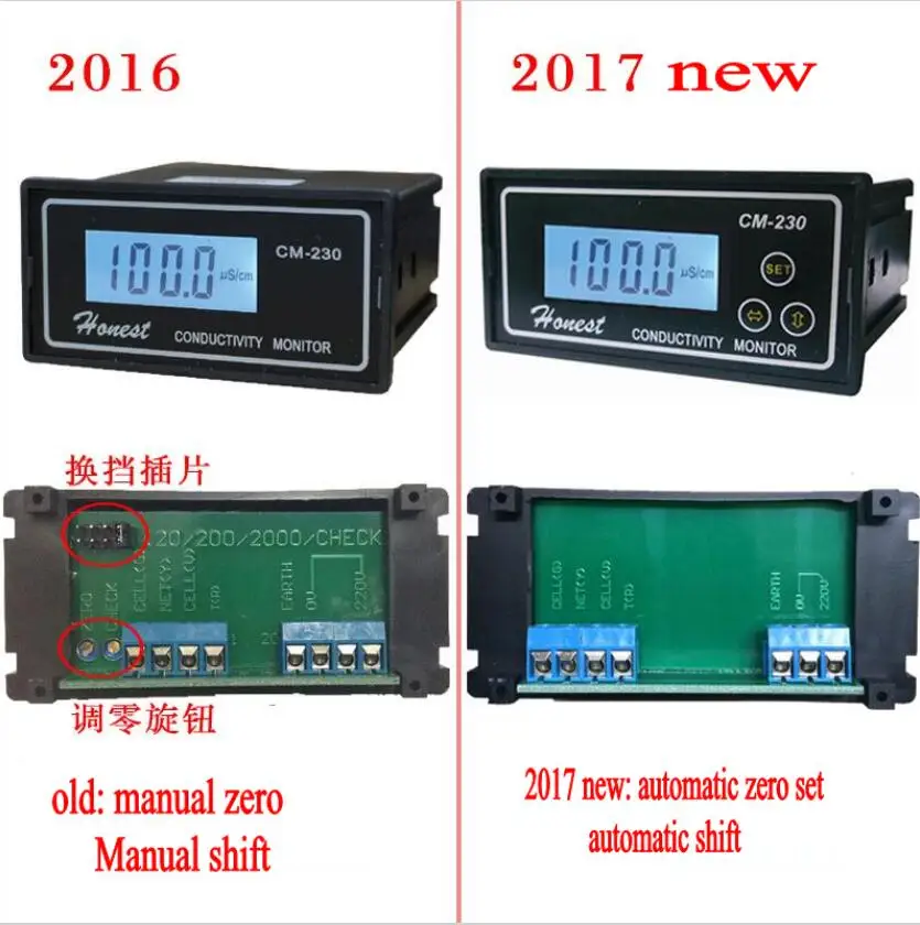 Измеритель проводимости монитор измеритель чистой воды монитор CM-230
