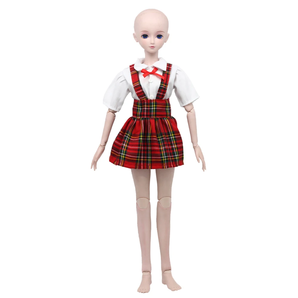 BJD Одежда для куклы платье для девочки подходит 60 см 1/3 BJD кукла модная плиссированная юбка \ рубашка \ вязаный кардиган игрушки подарок