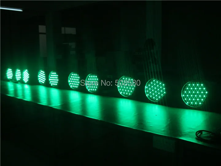 4 шт./лот, литой алюминий светодиодный фонарь для улицы свет сценический прожектор размытого света x 3 Вт RGB водостойкие 120 оборудования бар