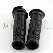 Черный руль мотоцикла 22 мм рукоятка для W/Bar End Кафе Racer Bobber Clubman на заказ