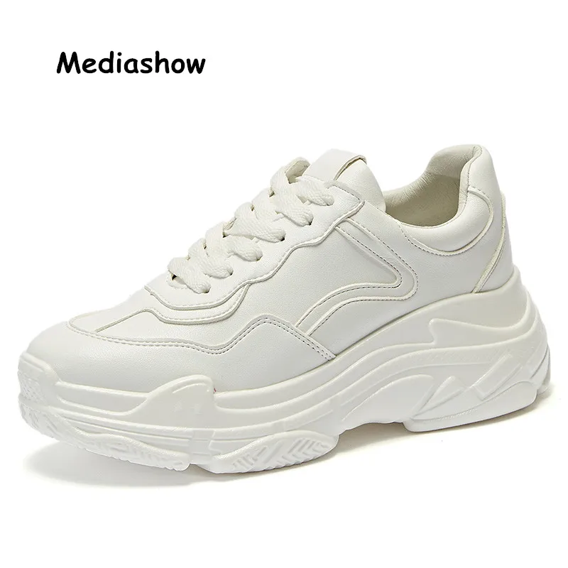 

2018 Spring Autumn Women Loafers Fashion sneakers flats white Shoes Platform Woman sneakers casual shoes female Trainers