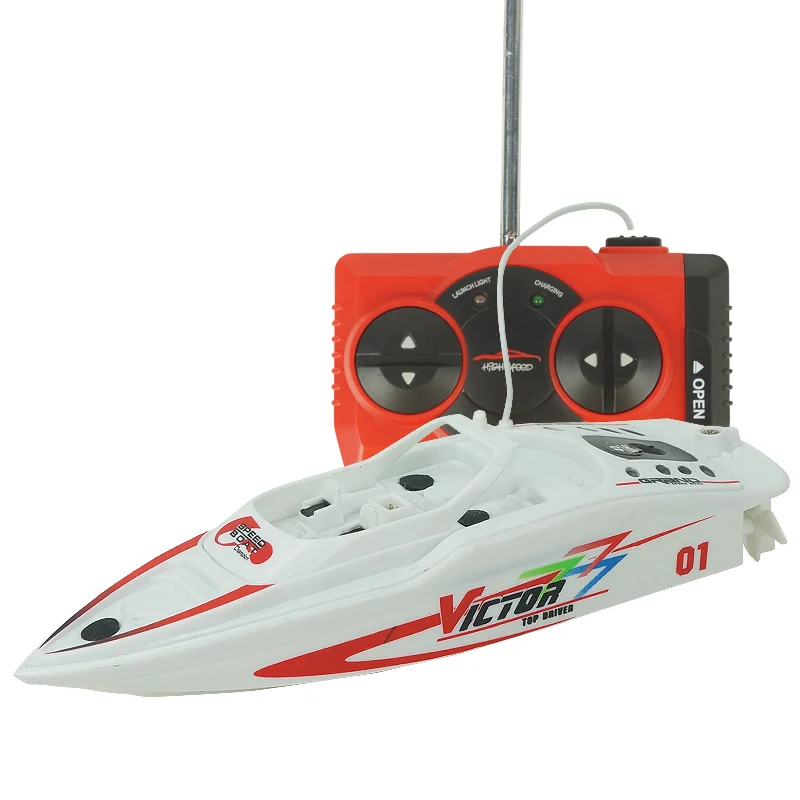 Top Quality RC Boat RC Toys 4CH High Powered 2.4V Toy Boat Plastic