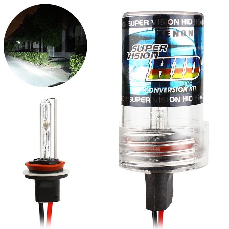 

2Pcs/Set H8 H9 H11 HID Xenon Light Bulbs Car Headlights Head Lamp Light Source Waterproof DRL Fog Lamps 35W 6000K Car Styling