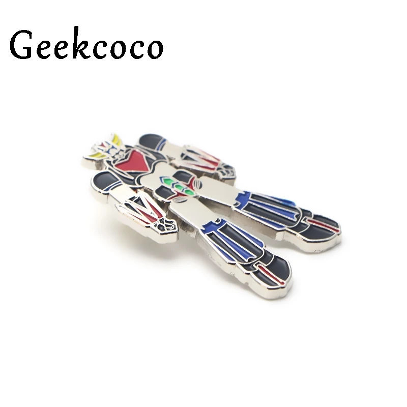 НЛО робот Grendizer 90s эмалированные булавки для металлические украшения для одежды Подарочная сумка рубашка шляпа рюкзак брошь со знаком отличия Значки для мужчин J0138