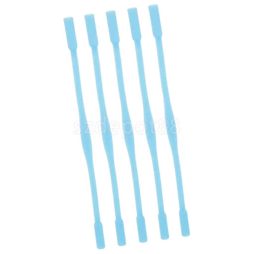 Glasses Straps Glasses Anti Slip Sleeve Glasses Retainer 5pcs Kids Eye Glasses Strap