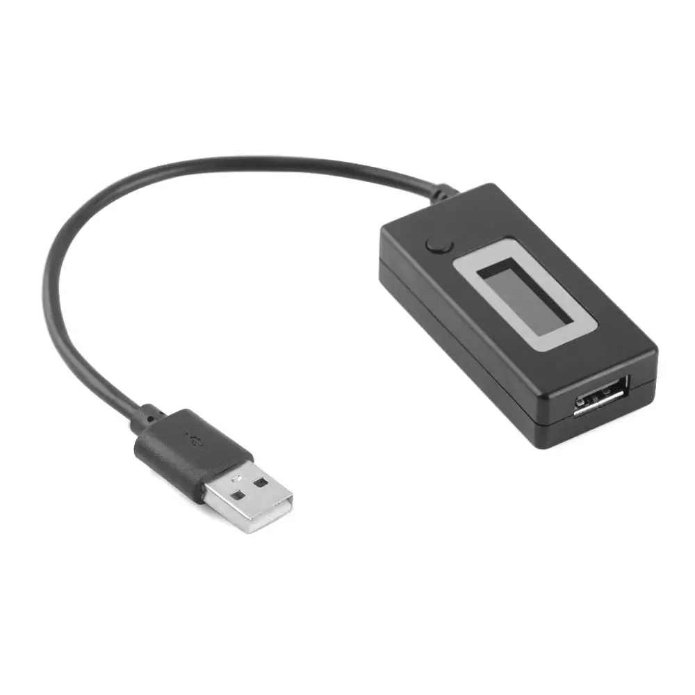 Мини тестер USB для телефона измеритель емкости ЖК экрана напряжения тока