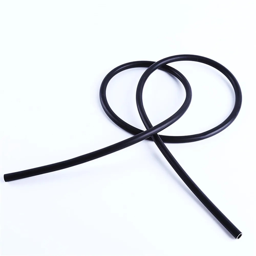 خرطوم سيليكون أنبوب الأنابيب درجة حرارة مقاومة الغذاء الصف OD 2mm 3mm 3.5mm 4mm 4.5mm 5mm 6mm x 1mm 2mm 2.3mm 2.5mm 3mm 4mm 10 m الأسود