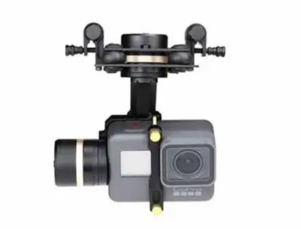 Высокое Качество Таро TL3T05 для Gopro 3DIV металлический 3-осевой бесщеточный гидростабилизатор камеры PTZ для Gopro Hero 5 для съемкой от первого лица Системы пульт дистанционного управления для спортивной Камера