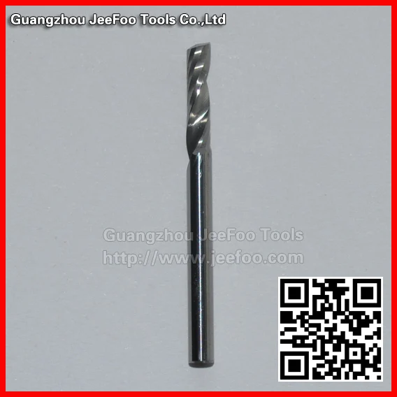 

3mm 4mm One Flute Spiral Bits/ Cnc Endmill Router Cutter/Flat Square End Mills for Woodworking