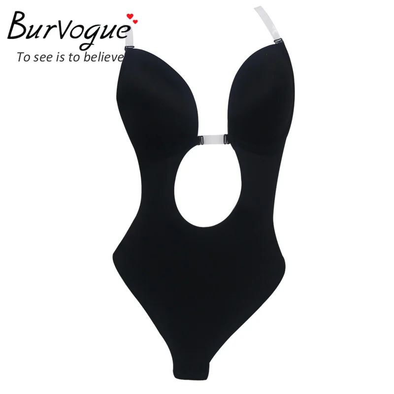 Women Backless Deep Plunge Body Shaper
